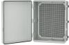 Joinfworld Weatherproof Electrical Box Outdoor Cable Box Enclosure 19.7x15.7x7.9 IP65 PVC Grey Cover Outside Waterproof Enclosure for Electrical Connection - Thumbnail 1