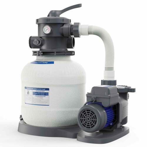 3/4 HP Sand Filter Pump 3800GPH with Timer 12in Up to 14000GAL - Lot 8279