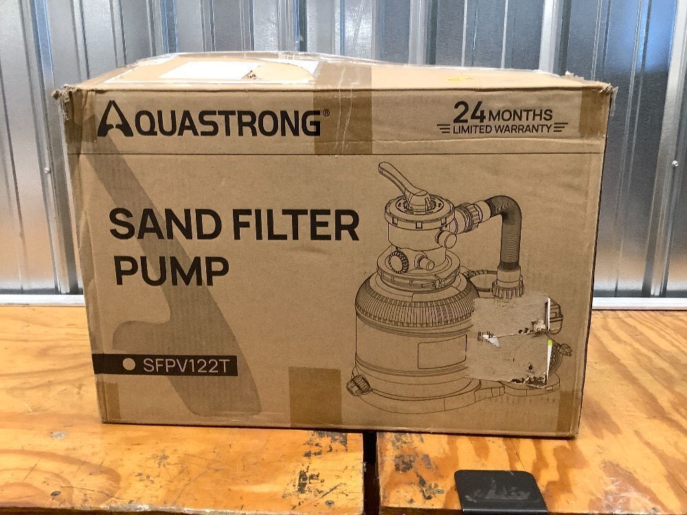 3/4 HP Sand Filter Pump 3800GPH with Timer 12in Up to 14000GAL - Image 3 - Lot 8279