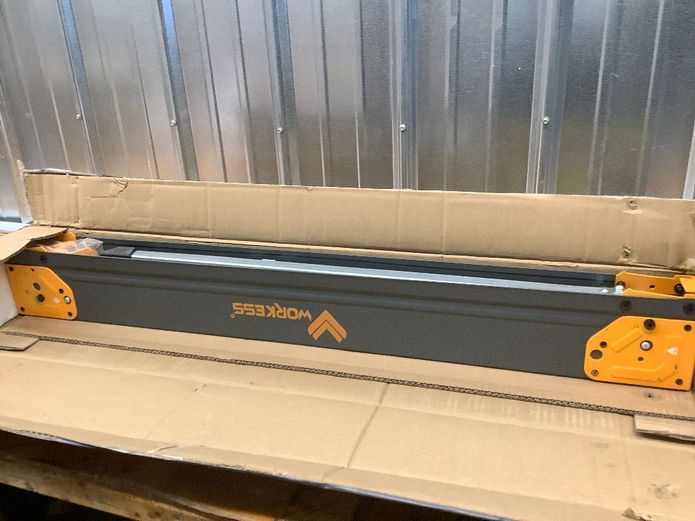 Saw Horses 2 Pack Folding, Heavy Duty Sawhorse Table 2600 Lbs Load Capacity with 2x4 Support Legs, Portable Folding and Fast Open Legs and Easy Grip Handle for Woodworking. - Image 3 - Lot 8283