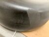 13x5.00-6 Flat Free Lawn Mower Tire and Wheel, Smooth Tread Tire for Lawnmower, Bearing Bore Hole 3/4" & 5/8, 3.25"-5.9" Centered Hub, 2 PCS - Thumbnail 4