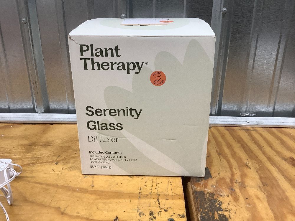 Plant Therapy Serenity Glass Diffuser, Elegant Glass Cover, Intermittent & Continuous Mist, Multiple Light Settings, Essential Oil Diffuser, 250 Square Feet Coverage - Image 3 - Lot 8509
