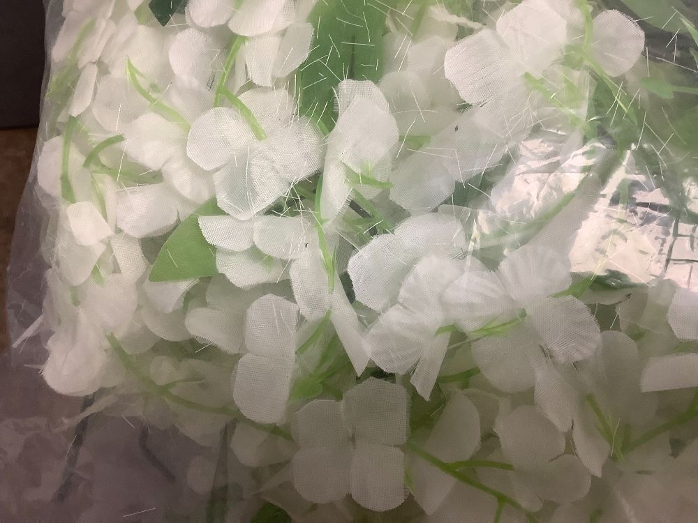 Artificial Wisteria Flowers - Image 2 - Lot 8506