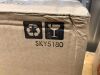 Folding Portable Taupe Mattress Topper w/ Plush Foam - 4in - QUEEN - Thumbnail 3