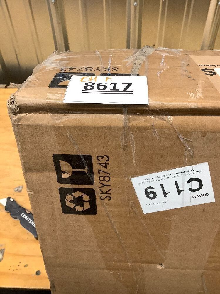 3-Seat Outdoor Canopy Swing Glider Furniture w/ Converting Flatbed Backrest - Image 3 - Lot 8617