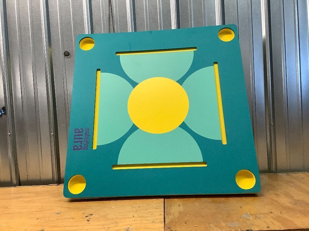 Mahjong Aura - Floating Mahjong Table for Pool - Swimming Pool and Hot Tub Float Board for Card Games, Scrabble, Dominoes, Poker - Adults Pools Game Tray for Water and Lake - Domino Floater Tables - Image 2 - Lot 8623