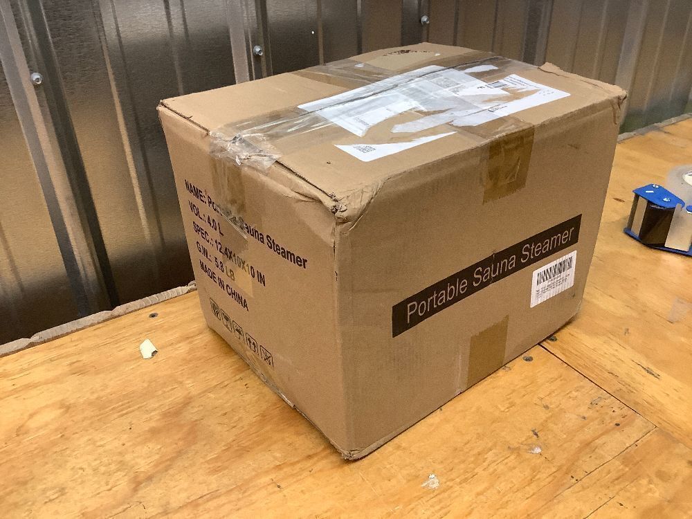 PEEKO Larger Sauna Steamer 4L, 1500W Steam Generator,Steamer Pot with Remote Control, Steam Cup, Timer, 16 Levels, 7.7”x 12.5”x9.1”， - Image 3 - Lot 8629