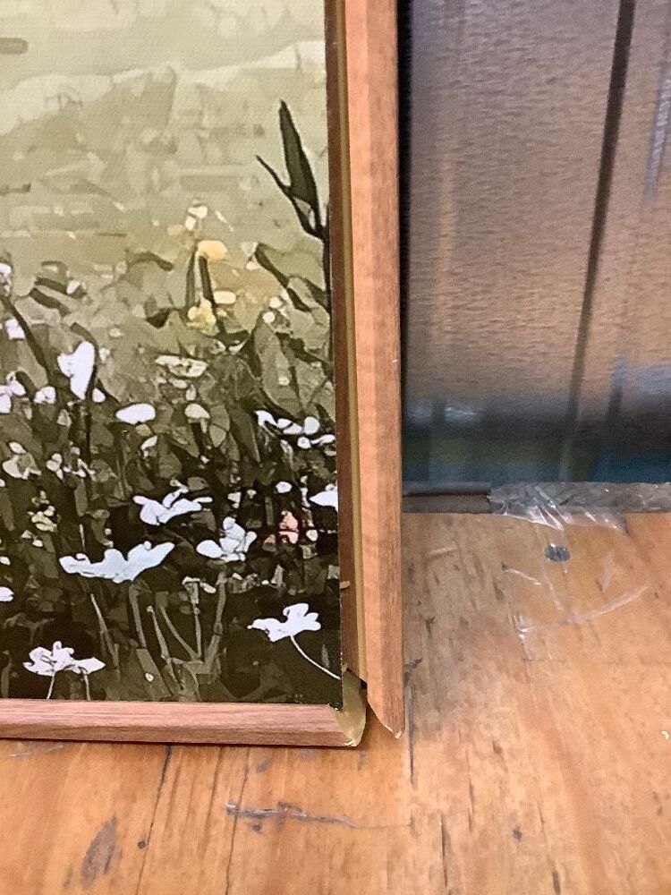 KAIRNE Scripture Christian Canvas Wall Art,Bible Verse Prints Set of 3(16”X24”),Modern Scripture Floral Wall Decor,Framed Green Countryside Field Paintings for Living Room Bedroom Ding Room Decor - Image 3 - Lot 8630