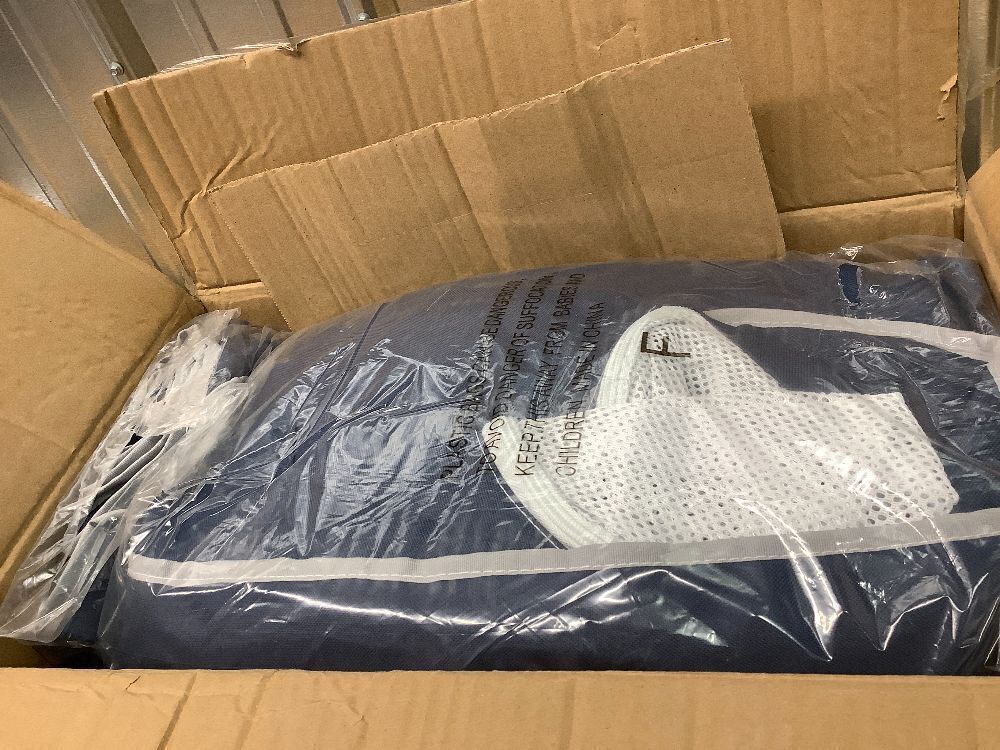 Puppy Playpen, 43.3x43.3 Inch Large Dog Play Pen for Small Pets Cats with Zipper Gate Dog Fence, Thickened Oxford Fabric Dog Playpen Indoor & Outdoor - Image 2 - Lot 8636