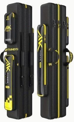 Yuzhiyuan Premium Fishing Tackle Bag - Durable 1680D Oxford Cloth with Steel Reinforcement, Multi-Compartment Storage, Large Capacity, Lightweight & Portable - Ideal for Saltwater & Freshwater Anglers, Black with Yellow Accents - Lot 8640