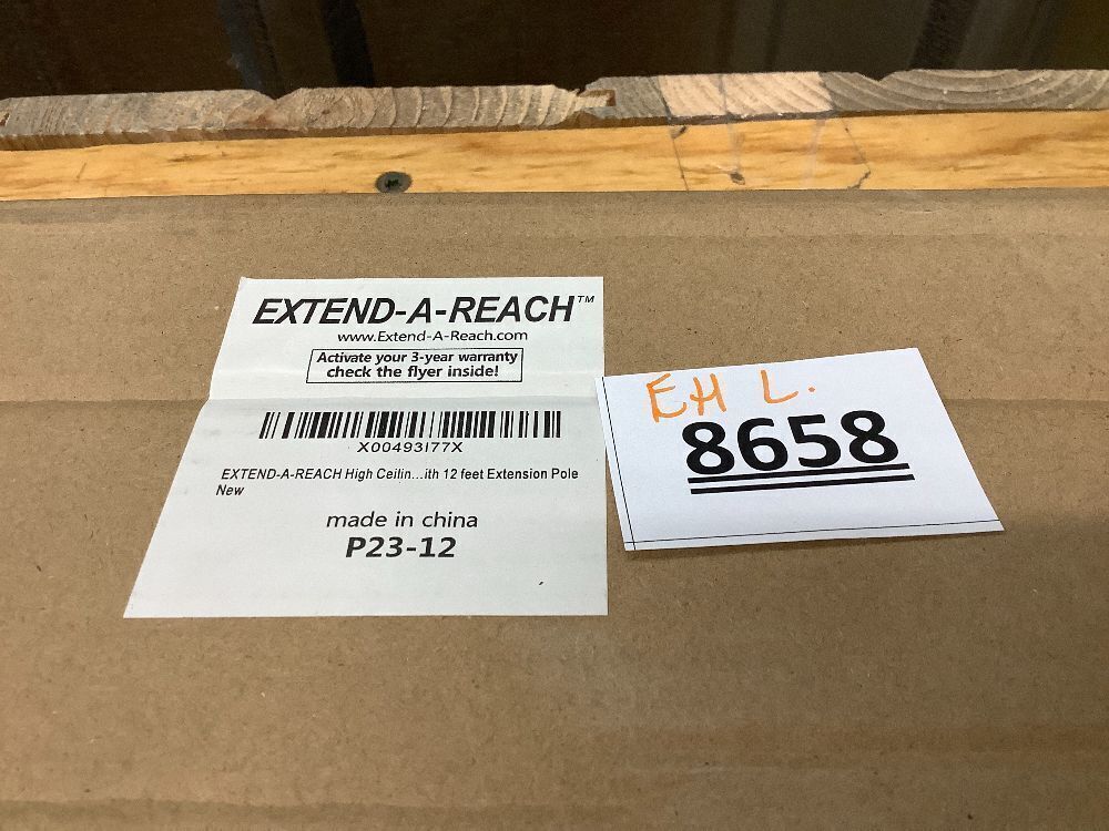 EXTEND-A-REACH 20 Feet High Reach Ceiling Dusters Set with 4-12 ft Extension Pole for Cleaning // Extendable Telescoping Long Reach Cobweb & Feather Dusters for High Ceiling // Extendable Ceiling Fan Blade Cleaner - Image 5 - Lot 8658