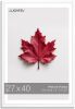 LUGHFSV 27x40 Large Picture Frame for Wall, Vertical or Horizontal Wall Hanging Large Poster Frame for Photo and Posters, Poster Frame 24x36 with Mat 27x40 Without Mat - Thumbnail 1