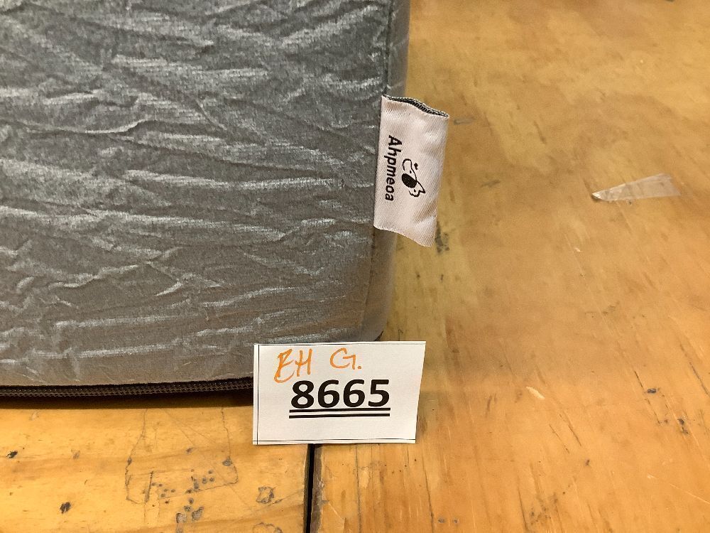 4-Step Dog Ramp for Bed, Grey Foam Pet Stairs with Waterproof Cover and Non-Slip Bottom for Small Dogs, Medium Dogs, and Large Cats - Image 3 - Lot 8665