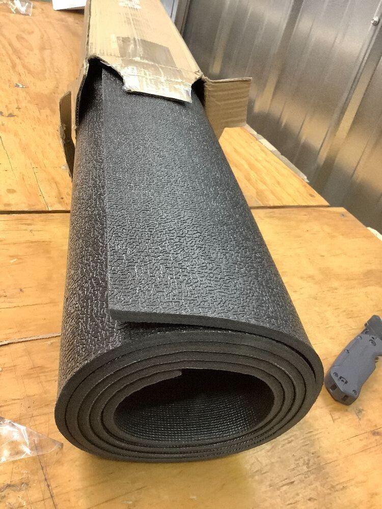 Treadmill Mat, 6'x3', 6mm Thick Exercise Equipment Gym Mat for Hardwood FloorCarpet, Compatible with Peloton Bike, Indoor Spin Bike, Elliptical - Image 2 - Lot 8670