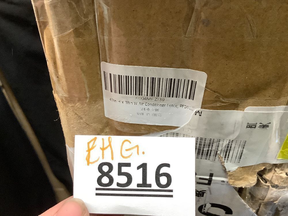 42in H x 38in W Air Conditioner Fence, 2 Panels Privacy Fence Panels for Outside, Wood Fence Panels for Air Conditioner, Trash Can, Pool Equipment - Image 3 - Lot 8516