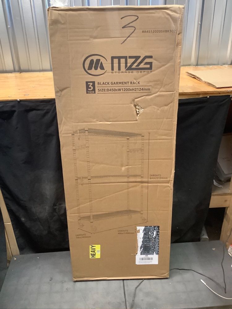 Heavy Duty Rolling Garment Rack - Image 3 - Lot 8511