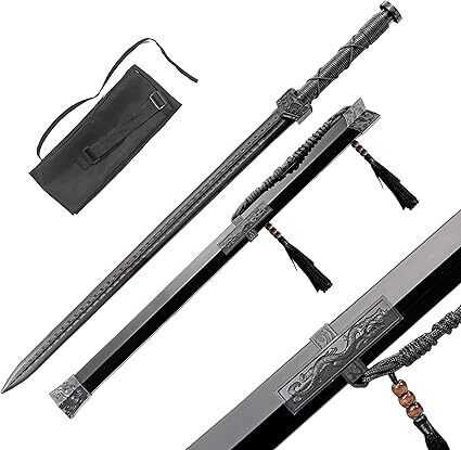 Chinese Han Sword Polypropylene Long Sword with high Toughness Training Samurai Knife Training Sword - Lot 8513