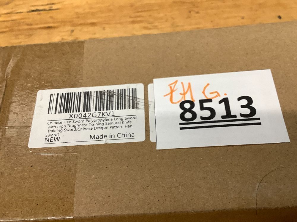 Chinese Han Sword Polypropylene Long Sword with high Toughness Training Samurai Knife Training Sword - Image 4 - Lot 8513