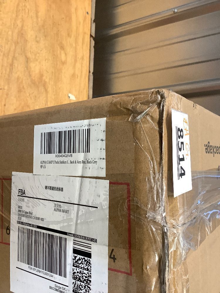 ALPHA CAMP Stadium Seat Chair for Bleachers with Back & Arm Rest - Image 4 - Lot 8514