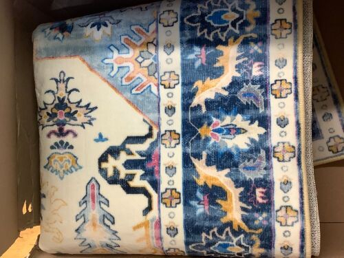 Multicolor Rug Runner - Lot 8515