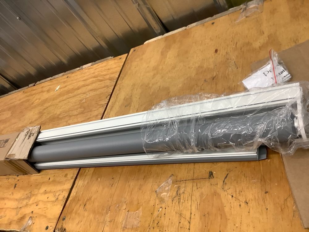 Persilux Blackout Roller Shades for Windows, Cordless Free-Stop Blinds for Windows with Valance, Thermal Insulated Fabric Window Shades, UV Protection Shades for Home and Bedroom, Grey, Custom Size - Image 2 - Lot 8517