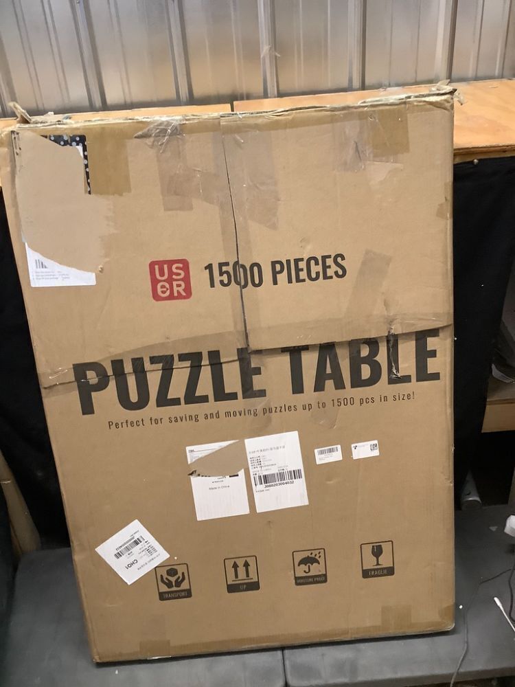 1500 Piece 2 in 1 Rotating Puzzle Table - Image 1 - Lot 8528