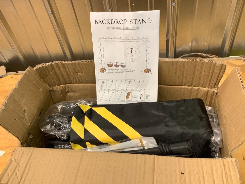 Backdrop Stand Kit - 6 Widths, 10x7.5ft Adjustable Background Stand for Parties & Studio Photography - Image 2 - Lot 8532