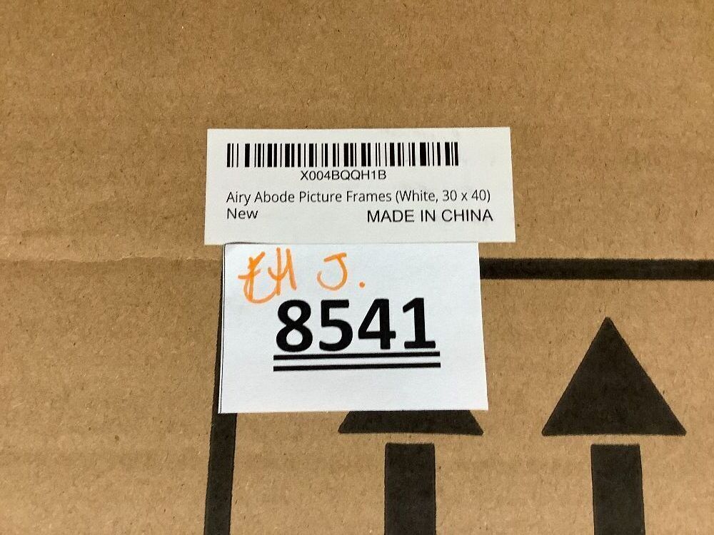 Premium White Wood Picture Frame 30x40 Matted to 24x36 - Pick Your Size and Color - Image 4 - Lot 8541