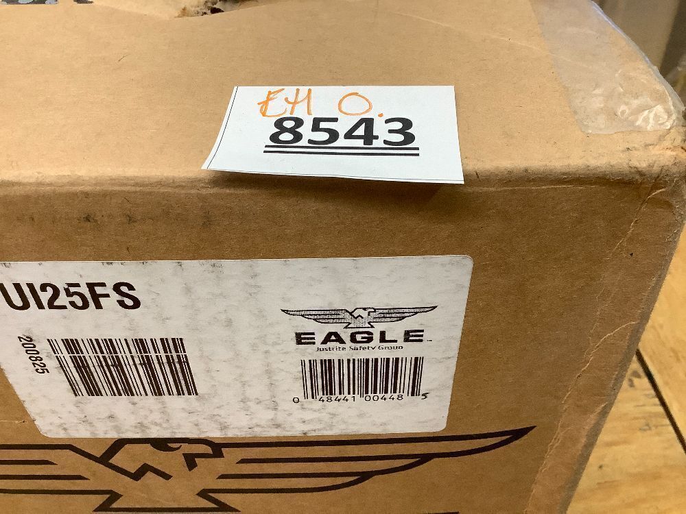 2.5 Gallon Steel Safety Can for Flammables, Type I, Flame Arrester, Funnel, Red - Image 5 - Lot 8543