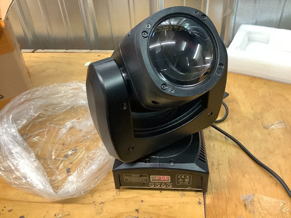 XFALIGHTS Moving Head Light 90W LED Beam Stage Light RGBW 4-in-1 DJ Lights Moving Head Spot Sound Activated DMX for Wedding Live Show Christmas Party - Image 2 - Lot 8546