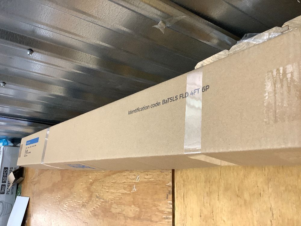 Barrina (6 Pack LED T5 Integrated Single Fixture, 4FT, 2200lm, 6500K Super Bright White, 20W Utility LED Shop Light, Ceiling and Under Cabinet Light, Corded Electric with ON/Off Switch, ETL Listed - Image 3 - Lot 8549