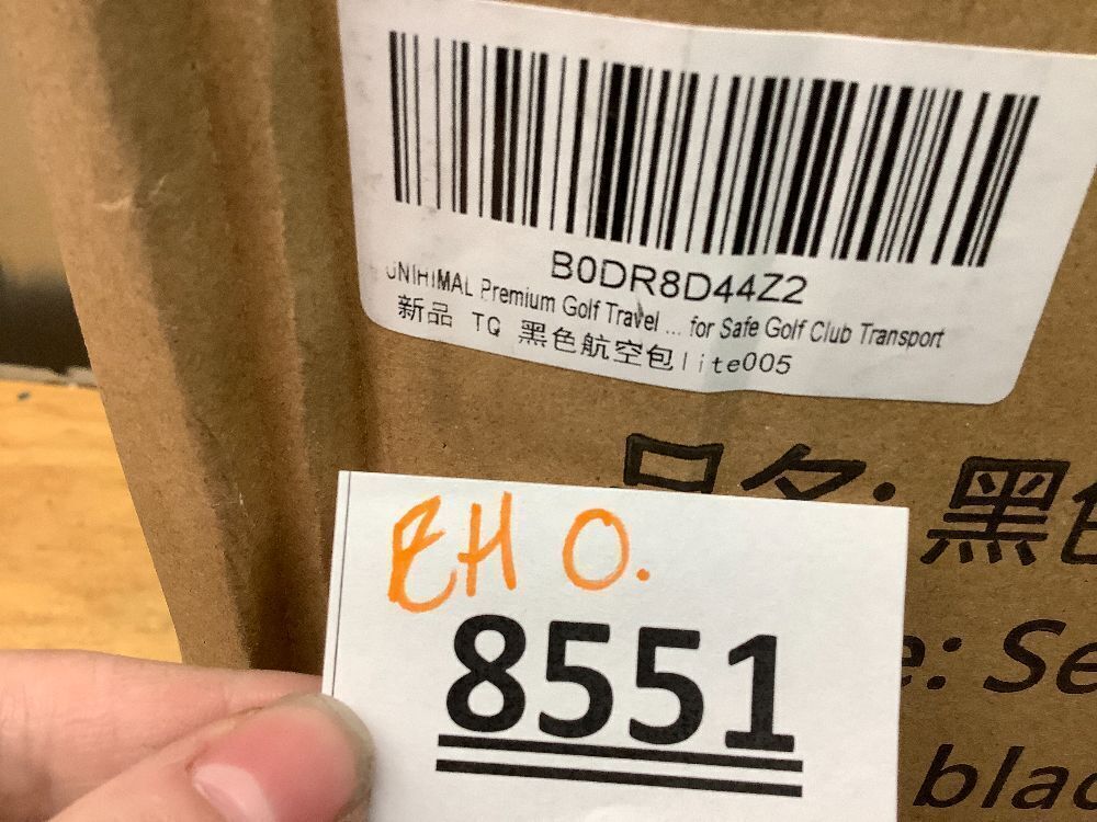 Golf Travel Bag for Airlines with Wheels, PC Hard Case Top Golf Club Travel Bag with 1680D Fabric, Shield Your Clubs with Lightweight Durability - Image 4 - Lot 8551