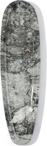 Pracfit Natural Marble Tray – Real Stone for Bathroom, Vanity, Counter, and Home Decor. Perfect for Jewelry, Candles, and Cosmetics. Durable, Elegant, and Unique Made of Real Stone - Lot 8553