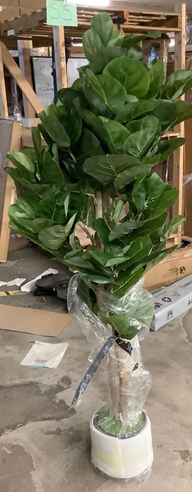 Artificial Fiddle Leaf Fig Tree - Image 1 - Lot 8555