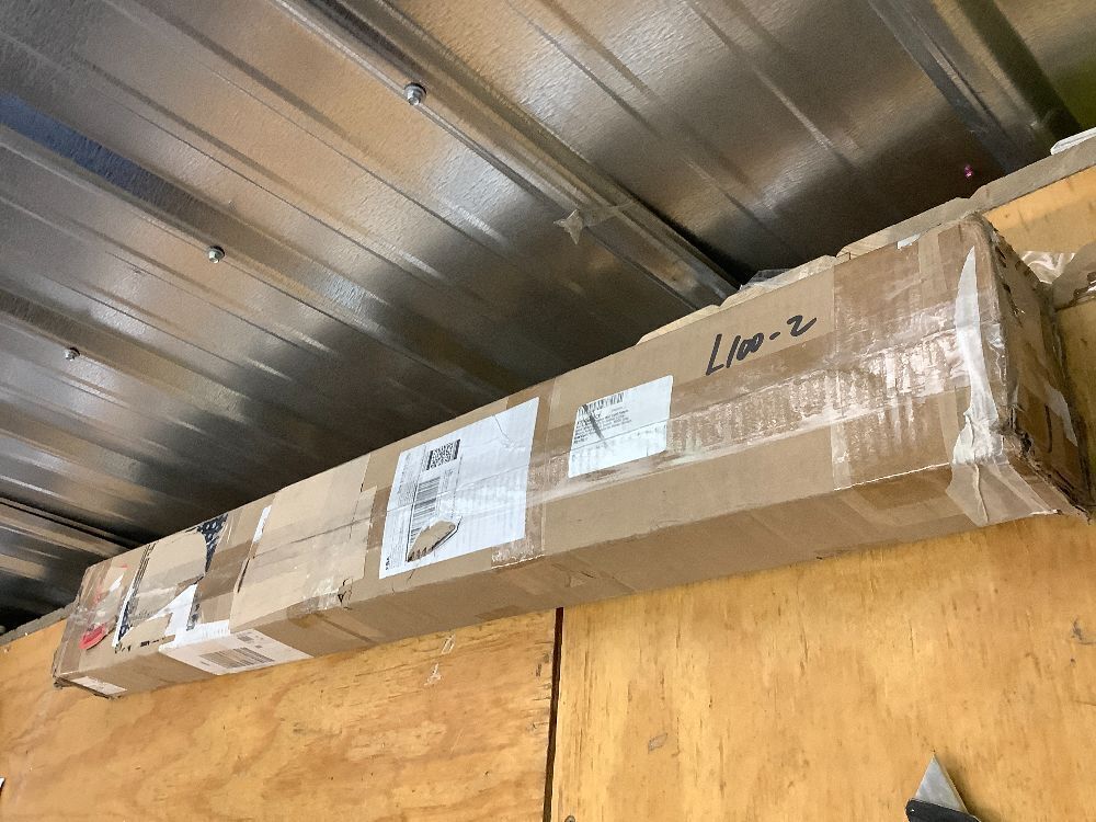 Modern Outdoor Wall Light Fixture, 2pack 39inch Black LED Outdoor Lights, Modern Porch & Patio Sconce, 3000K Long Strip Light Fixture Outside for House, Garage, Front Door - Image 3 - Lot 8558