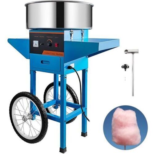 Commercial Electric Cotton Candy Machine with Cart  - Lot 84