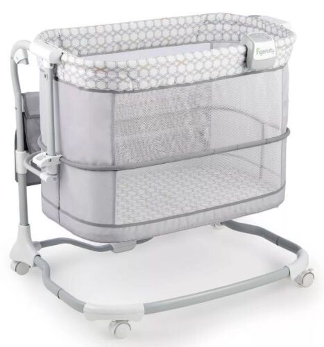 Ingenuity Dream & Grow Bedside Baby Bassinet Adjustable Height Crib - Lot 115