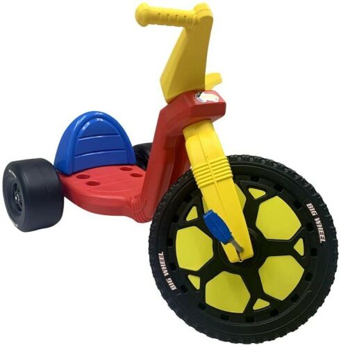 16" Tricycle Big Wheel for Kids 3-8 Original 1969 Clicker Sound - Lot 276