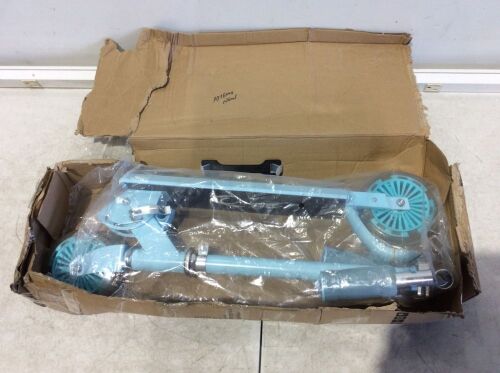 Kids Light Blue Kick Scooter  - Lot 282