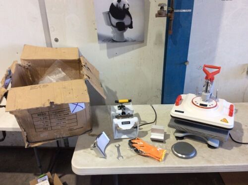VEVOR  12x15" 5 in 1 Digital Heat Press Machine  - Lot 326