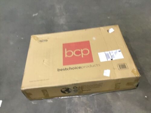 3-Piece Bistro Set w/ Glass Table, 2 Foldable Chairs - Lot 631