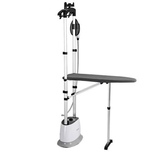 PureSteam Duo Iron and Pressurized Garment Steamer with Ironing Board 1600W - Lot 826