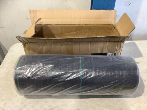Roll of Landscape Fabric, Unkmown Size  - Lot 875