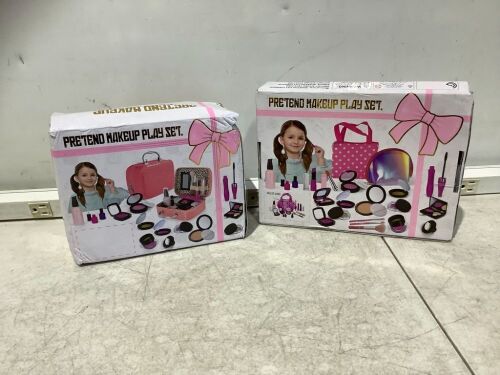 Lot of (2) Pretend Makeup Play Sets  - Lot 947