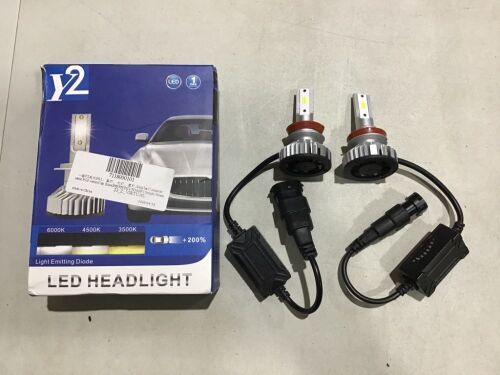 Y2 LED Headlight Bulbs  - Lot 1043