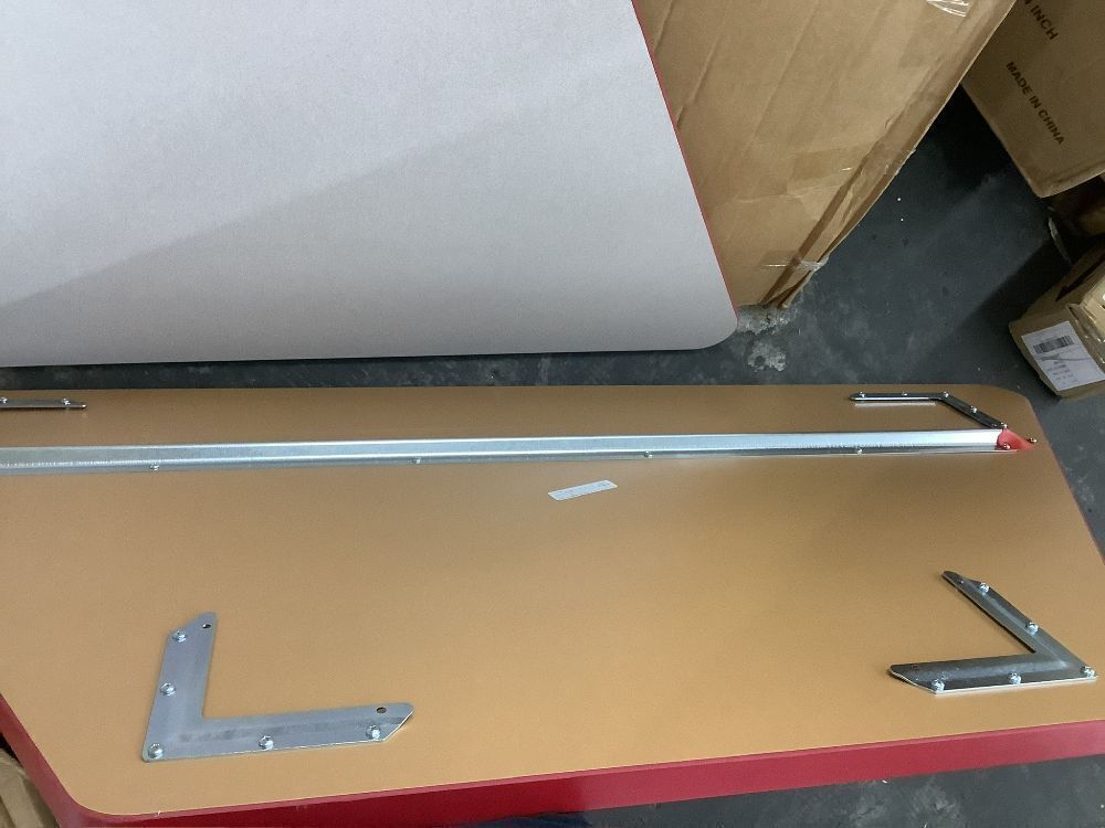 Lot of (3) Trapezoid Table Top 60" x 30" - Light Damage on 2 - Image 7 - Lot 366