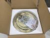 LIROUVET Gold 12" 3CCT LED Flush Mount Ceiling Light in Brushed Gold Finish with Frosted Glass Shade - Thumbnail 2