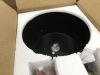 Ceiling Light with Gold Plate and Matte Black Shade, 3 Pack - Thumbnail 3