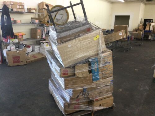 Salvage Pallet. Items Will Be Damaged and Incomplete. - Lot 151