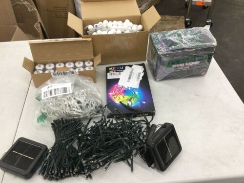 Lot of LED & String Lights - Uninspected - Lot 505